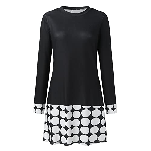 Robe d'été fluide col rond pour camoufler les complexes avec style