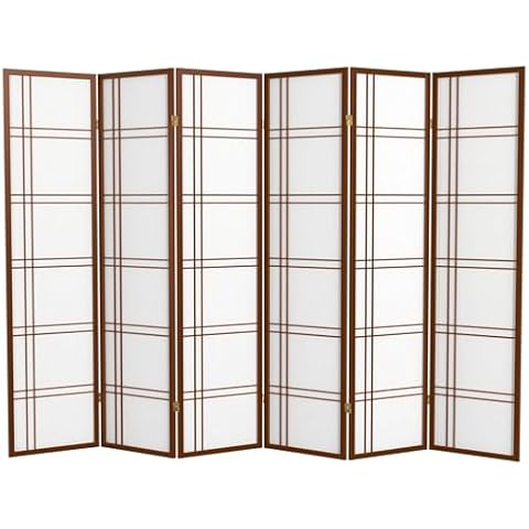 Red Lantern 6-Panel Walnut Divider Cover