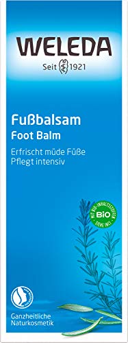 WELEDA Biologische voetbalsem, natuurlijke cosmetica voetverzorging ter voorkoming en behandeling van eelt, voetcrème en ronde zalf voor de verzorging van belaste en droge voeten (1 x 75 ml) - Image 4