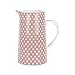 Nada Home Brocca in Porcellana Isabelle Rose Shabby Chic caraffa retrò a Pois 1L 5151