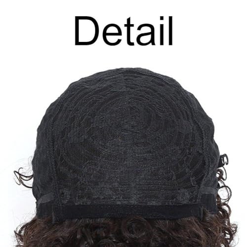 Perruque afro bouclés cheveux humains pixie courte pour sublimer le volume sans effort - 3