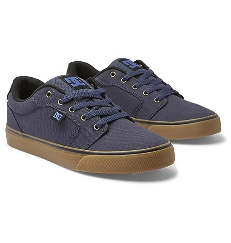 DC Shoes Herren Anvil Sneaker, DC Navy/Gum, 38 EU