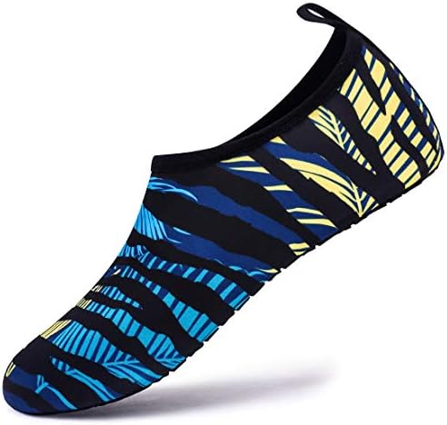 VIFUURWater Sports Shoes Barefoot Quick-Dry Aqua Yoga Socks Slip-on for Men Women