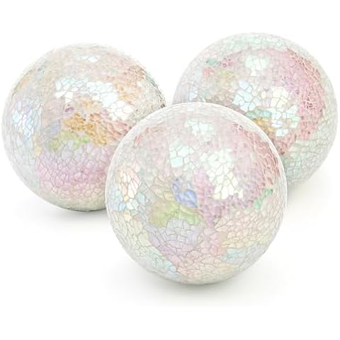 TOPZEA Decorative Glass Mosaic Balls Cover