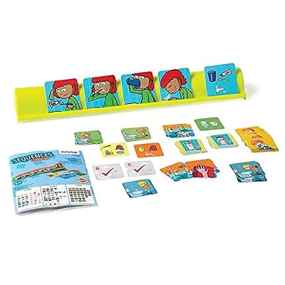 Miniland Educational - Learning Sequences: Hygiene Habits Playset, Multi-Color, OSFA