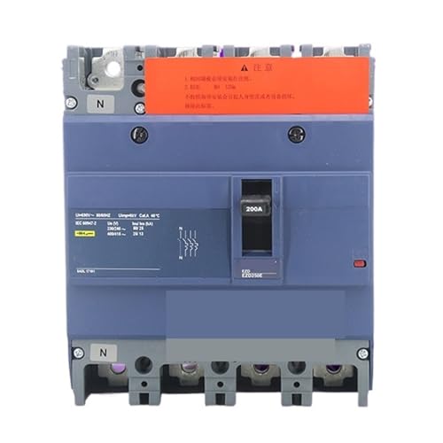 Disjoncteur à boîtier moulé pour armoire électrique tertiaire 4P 200A