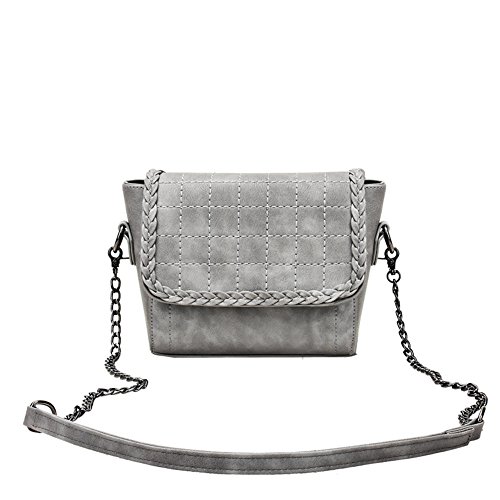 Sac en bandoulière gris parfait pour vos sorties d'été et soirées en ville