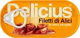 Delicius Filetti di Alici in Salsa Piccante, 50g
