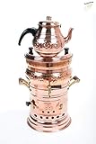 RICHTIGEN PFLEGE,LEBENSLANG VERWENDE : Diese russische /türkische “Selbstkocher” (samovar) halten in der Regel ein Leben lang und mit der richtigen Pflege sehen diese schönen Stücke auch noch nach Jahren wie neu aus. (Lebensmittelecht verzinnt). Semaver aus Kupfer kann nach dem ersten Gebrauch im Bereich Feuerraum zu Farbwechsel kommen ( Verdunkelung) diese bitte nur mit Wasser reinigen. Bitte nicht vergessen, dass Kupfer mit den Jahren immer schöner wird.
