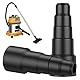 2 Stück Staubsauger Adapter Universal 23/30/34/42/50mm Innendurchmesser Staubsauger Adapter Plastik Universal Saugschlauch Adapter Staubsaugerschlauch Adapter für Alle Arten von Staubsaugern