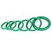 Rubber O Ring High Temperature Resistant Sealing Buna N Rubber Ring Seal O Rings Assortment Kit for Industrial and Pneumatic