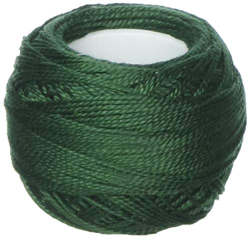 DMC 116 8-319 Pearl Cotton Thread Balls, Very Dark Pistachio Green, Size 8