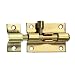 Produktbild MS Beschläge Grendelriegel Türriegel Schubriegel Bolzenriegel Messing poliert Diverse Größen (30mm)