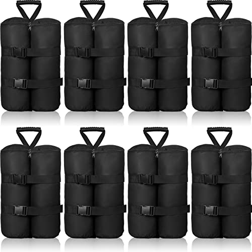 8 Pack Canopy Weights Bags Plus Size 480 Lbs, 1680D Heavy Duty Leg Canopy Weights Sand Bags For Canopy Tent Weight Bag For Pop Up Instant Outdoor Sun Shelter Patio Umbrella Legs (Sand Not Included) #TOP23