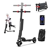 🎁【Cadeau unique pour les enfants】Si vous ne savez pas quel cadeau offrir à votre enfant, la trottinette électrique HX pour enfants sera votre meilleur choix. Elle est équipée d'une batterie amovible (conception unique sur le marché). Vous pouvez simplement emporter la batterie chez vous pour la recharger, et lorsque votre enfant joue pendant longtemps, vous pouvez remplacer la batterie à temps. Que ce soit pour un anniversaire, une remise de diplôme ou Noël, la trottinette électrique sportive sera un cadeau surprise idéal pour les enfants.