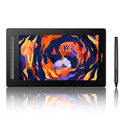 Image of Xp-Pen Xppen Artist 16 2Nd Gen Display Tablet X3 Elite Stylus 8192 Level Pressure Sensitivity,10 Customisable Shortcut Keys, Fully Laminated Black