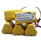 (5-Pack) 3.6V 800mAh Ni-Cd Battery Replacement for Lithonia ELB B001 ELBB001 EU2 LED, Unitech AA800MAH 0253799, Interstate ANIC1566 Exit Emergency Light