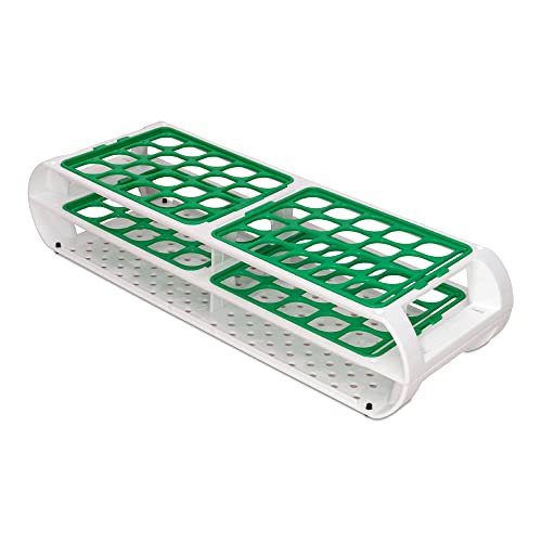 Porte-tubes à essai vert Bel-Art F18745-0012 pour grille de commutation 16 à 20 mm
