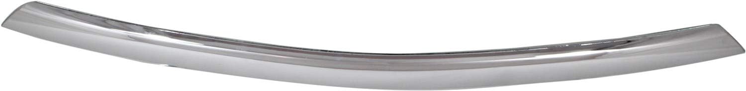 Evan Fischer Front Bumper Molding Compatible with 2011-2013 Dodge Durango Lower Applique Chrome