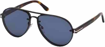 Buy Tom Ford Sunglasses FT 0622 Alexei- 02 12V shiny dark