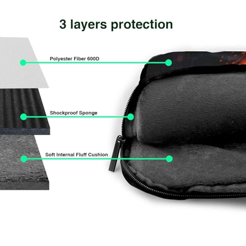 Bolso maletín para laptop con diseño de fénix miniatura 7