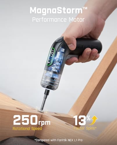 Fanttik E2 Ultra 3.7V Mini Electric Screwdriver-Red & L2 Pro 3.7V Electric Screwdriver