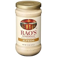 Rao's Homemade La sauce Alfredo est cuite lentement avec un riche mélange de vrais fromages parmesan et romano, crème fraîche, moitié et beurre Sauce blanche crémeuse de qualité supérieure d'inspiration italienne avec une saveur de haute qualité Sauc...