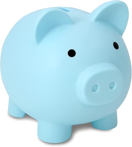 Hyrrt Bonita alcancía caja de dinero de plástico irrompible monedas para niños niñas y niños caja de juguetes de ahorro inastillable para niños