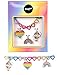 Produktbild Fringoo - Kinder-Charms-Armband für Mädchen | Spielschmuck für Mädchen ideal als Geschenk | Personalisierbares Regenbogenherz-Armband - Nicht aufgeben