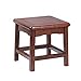 Taburetes Brisk- Caoba Banco pequeño Ácido Africano Madera de Madera Madera Maciza Troncos Banco de Madera para Zapatos (Color : 1)