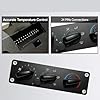 AC Heater Control Switch, For Freightliner, For M2 100 2002-2010 599-008 A/C Heater Climate Control Pannel Air Condition Module #2