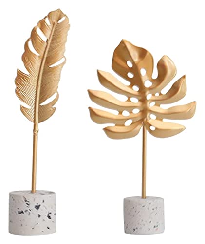 Statue de table feuille de palmier monstera cadeau idéal