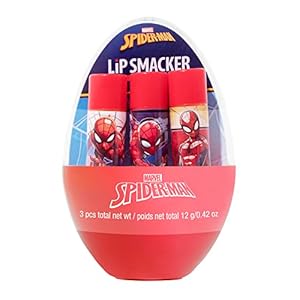 Lip Smacker Easter Trio Egg – Spider-Man | Easter Basket Stuffers for Children