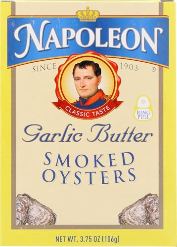 Garlic Butter Oysters, 3.75 oz (Pack of 12)