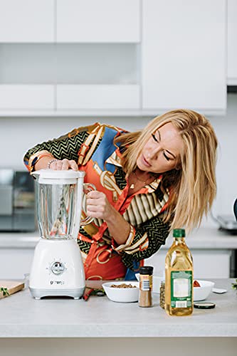 Gorenje B 800 RL Standmixer mit 5 Geschwindigkeitsstufen/Viererklinge/ 1,8 Liter Behälter mit Messskala/Impulsbetrieb/Gummifüße/ 800 W/Champagne