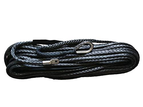 Cuerda de cabrestante sintética de 10 mm que elimina el peligro del acero 2