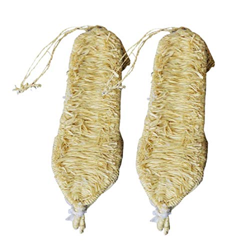 Grifri Unisex con Estilo de Paja Sandalias Hechas a Mano Stem Zapatos Sandalias de Paja Trenzada Casual Zapatos Hechos a Mano de Paja Natural Masaje Sandalia 44 Yard