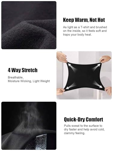 Boy's Long Sleeve Athletic Base Layer Compression Underwear Shirt Tights Set KidsThermal Underwear Set3