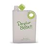 Ducomi Draagbare waterfles van pvc, geschikt voor levensmiddelen, transparant, 380 ml, flashmann, innovatief design…