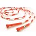 BSN Sports Segmented Skip Rope, Red/White, 10-Feet