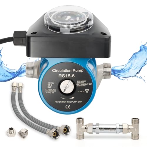 Hot Water Recirculating Pump with Timer Kit