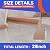 Flexible Quarter Round Molding, Peel and Stick, Corner Molding Trim, Waterproof Rubber Edge Molding Quadrilateral Trim for Wall Corner Countertops, 0.7×0.7 (Brown, 39Inch)