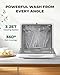 Silonn Portable Countertop Dishwasher, Mini Dishwasher with 5L Water Tank for Apartments/RVs No Hookup Needed, Dish washer with 7 Wash Programs 4 Place Settings 360° Triple Spray System & Auto Air Dry