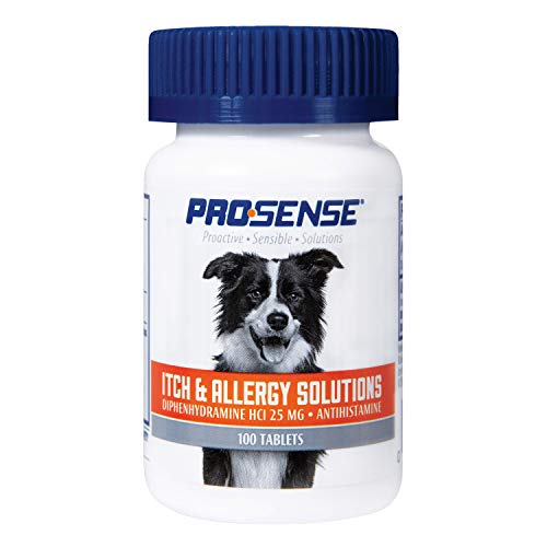 Pro-Sense Itch And Allergy Solutions 100 Count, For Dogs, Antihistamine - Thumbnail 2