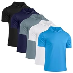 5 Pack : Black/Mid-gray/Navy Blue/White/Azure