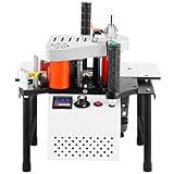 【MATERIALE DI ALTA QUALITÀ】 La nuova macchina per incollare bordi portatile adotta un alimentatore avanzato, che può piegare i lati, gli archi e i bordi speciali delle lamiere, nonché la rilegatura dei bordi diritti. Efficienza migliorata e funzionamento più stabile