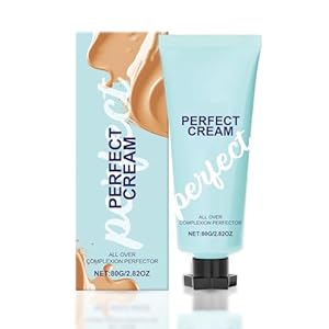 All-Over Complexion Perfector, Long-Lasting CC Cream Foundation – Waterproof & Transfer-Resistant Skin Tint (Natural)