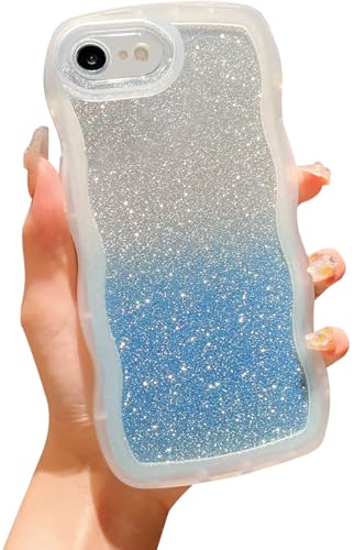 KOOLRIVER�EFor iPhone17e / iPhone16e �P�[�X �E�F�[�u �g�^ �Ȃ݂Ȃ� �J�o�[ TPU �\�t�g �g�� ���� ������ �V���v�� For Apple �A�b�v�� �A�C�t�H�� 17e / 16e(�u���[)