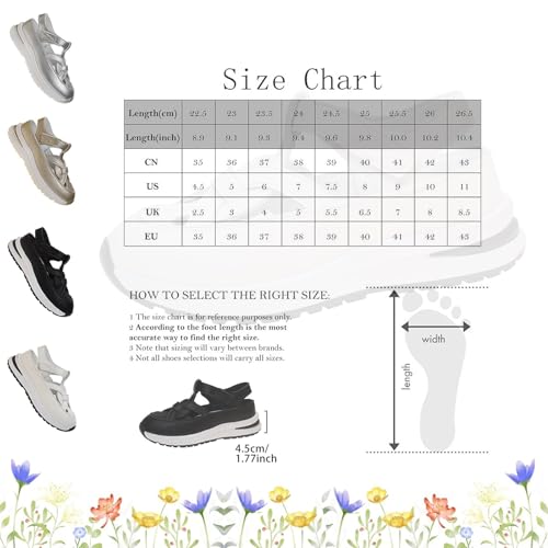 Bomre Shoes, Bomre Orthopedic Sandals for women, Comfortable Anti-Slip Hollow Out Platform Wedge Slip On Orthotic Sneakers with Arch Support2