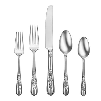 Oneida Royal Rose 1939 45 Pc. Flatware Set